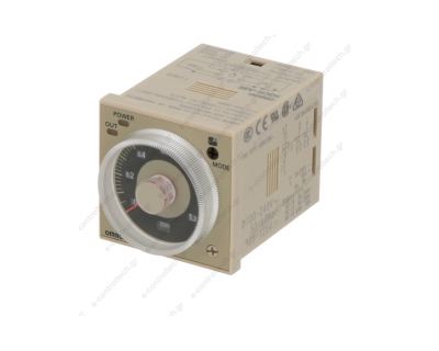 Χρονικό πολλαπλών λειτουργιών 0,05sec-300h 24-48V AC/DC 2CO 8P H3CR-A8E