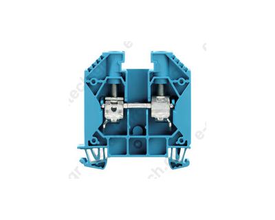 Κλέμα Ράγας 16 mm2 Μπλέ WDU 16 BL 1020480000 Weidmuller