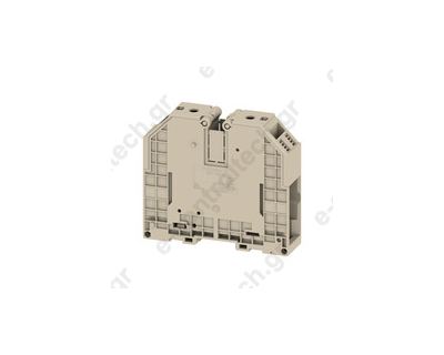 Κλέμα Ράγας 120 mm2 Μπέζ WDU 120/150 1024500000 Weidmuller