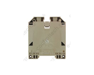 Κλέμα Ράγας 70 mm2 Μπέζ WDU 70N/35 9512190000 Weidmuller