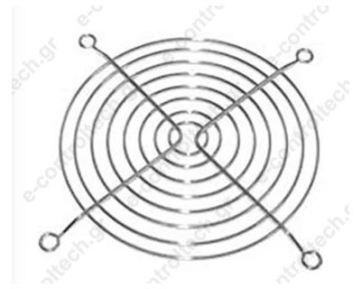 Σίτα Πλέγμα Ανεμιστήρα Μεταλλική 80mm MFG TID