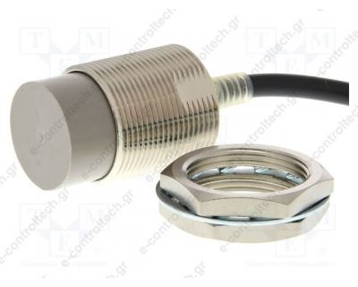 Proxim Φ30 NO 2 καλωδίων10-30VDC Αθωράκιστος Sn=20mm με Καλώδιο 2μ. E2E-X20MD12M