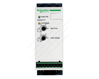 Soft Starter 4 KW 9 Amp In 110-480V 1P/1.1KW ATS01N109FT Schneider Electric