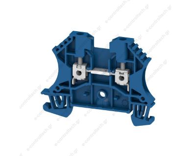 Κλέμα Ράγας Μπλέ 2.5 mm2 WDU 2.5 BL 1020800000 Weidmuller Κλέμα Ράγας Μπλέ 2.5 mm2 WDU 2.5 BL 1020800000 Weidmuller