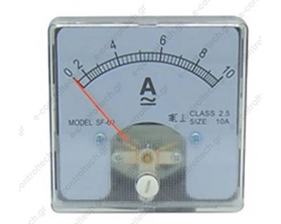 Αμπερόμετρο Πίνακος Αναλογικό 60Χ60mm 10Α AC Απευθείας SF-60 SFM